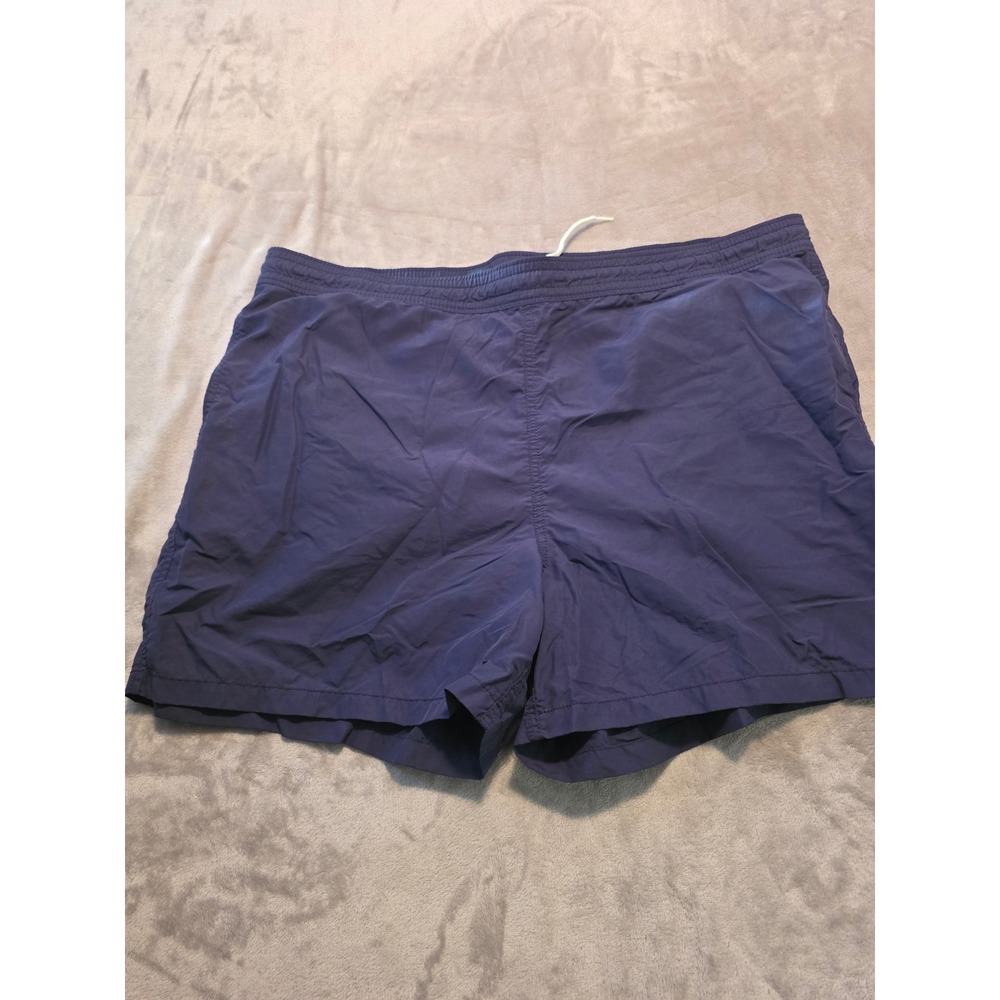 Polo Ralph Lauren Swim Trunks Mens XXL Navy Blue Embroidered Pony Mesh Lined